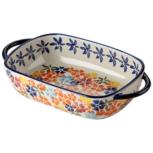 PAMINGONO piatto da portata stoviglie piatti in casseruola terracotta fornello mini pirofila luce piatto per antipasti leggero padella toast vassoio di riso al forno piatto del ristorante