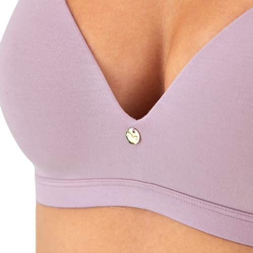 Image of Maidenform Women's Wireless Bra, Everyday Luxe T-Shirt Wireless Bras for Women, Convertible Straps, Smoothing