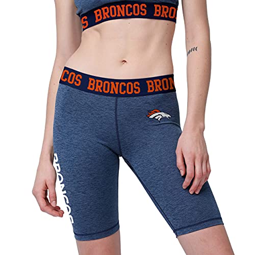 FOCO Denver Broncos NFL Women's Static Bike Shorts XXL