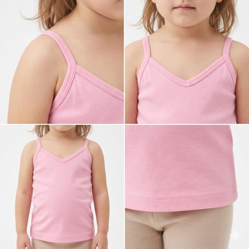 Image of Cotton Girls Slips (Pack of 6)