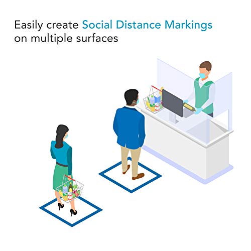 Idl Packaging 1-Inch X 60-Yard Blue Painter's Tape, Natural Rubber (Pack Of 3 Rolls) - Sharp Lines And Surfaces Protection - Easy-To-Remove Tape Leaving No Residue - Perfect For Painting Works #TOP3