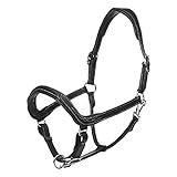  Kavalkade Lederhalfter Ivy, schwarz, Warmblut