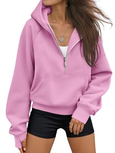 AUTOMET Womens Hoodies Fleece Fall Fashion Outfits Workout...