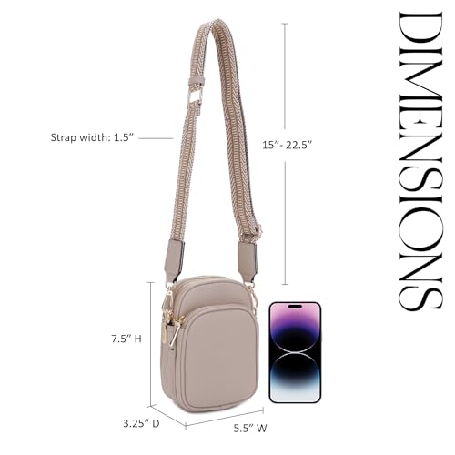 Image of Mali+Lili, Josie Triple Zip Crossbody Bag