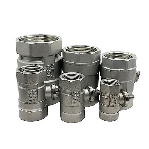 Corps de robinet à boisseau sphérique DN40 en acier inoxydable durable - 4