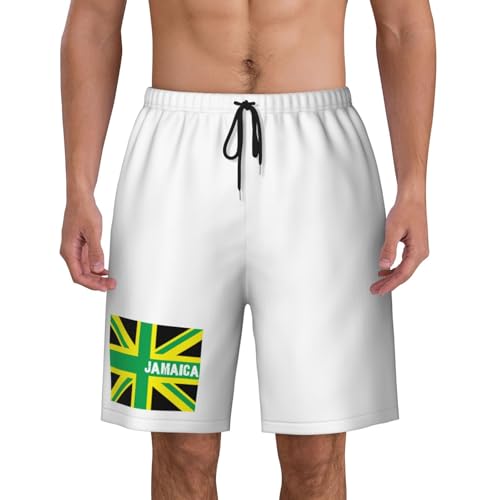 Jamaica Jamaican Kingdom Mens Swim Trunks Quick Dry Board Shorts 7" - Hawaii Beach Swimwear4