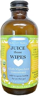 BALM! Baby * Juice Those Wipes * All Natural Cloth Wipe Concentrated Solution | GLASS Jar | Made in USA