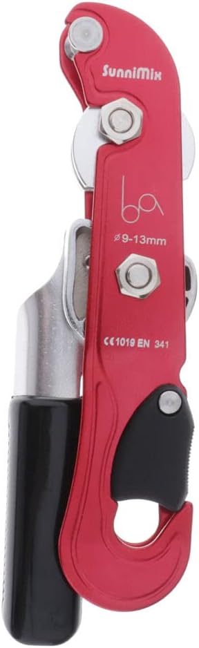 LoveinDIY Rock Climbing Self Braking Stop Descender Belaying Rappelling 3mm Rope