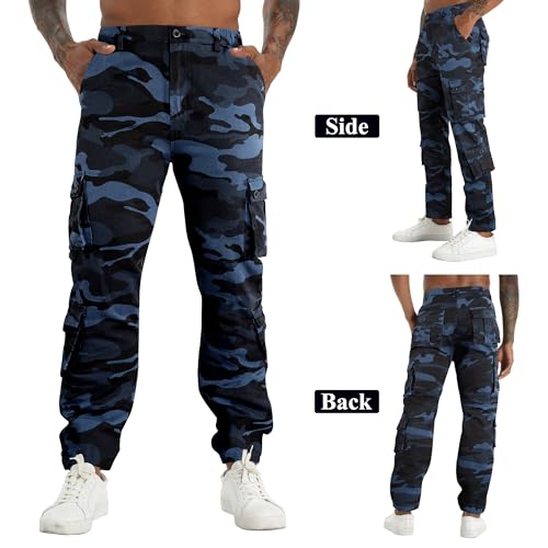 APTRO Men's Cargo Pants Camo Casual Work Military Tactical Pants4