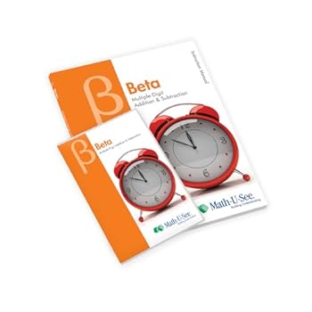 Paperback Math-U-See Beta Instruction Pack Book