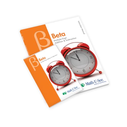 Math-U-See Beta Instruction Pack [Paperback] St... 1608262022 Book Cover