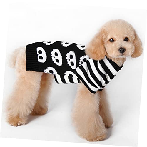 Pull d'hiver pour chiots BESPORTBLE en maille extensible | Pack de 3 vêtements