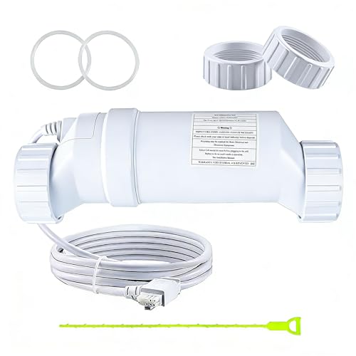 Hututimo T-Cell-5 Salt Water Pool Chlorinator System for Inground Pool Up to 20,000 Gallon Pools Compatible with Hayward Turbo Cell T-5 Cell T 5 W3T-Cell-5 BLT5H Aquarite Omnilogic Replace GLX-Cell-5