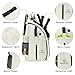 RefindWin Pickleball Bag for Women Men Pickle Ball Backpack,Adjustable Sling Bag/Backpack for Tennis & Pickleball White