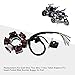 GOOFIT 6-Coil Magneto Stator Ignition Generator for GY6 50cc 70cc 90cc 110cc 125cc Moped ATV Dirt Bike
