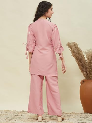 Image of Printed Kurti Pant and Dupatta Set for Girls, Soft Cotton Blend Salwar Suit Set, Kids Ethnic Dress,