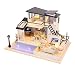 Flever Dollhouse Miniature DIY House Kit Creative Room with Furniture for Romantic Artwork Gift-Mermaid Tribe