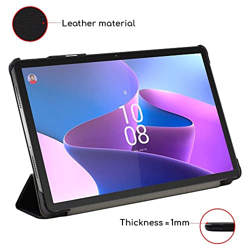 ebestStar - for Lenovo Tab P11 Pro Case Gen2, Smart Cover Magnetic Flip Protection, PU Leather, Black - Image 4