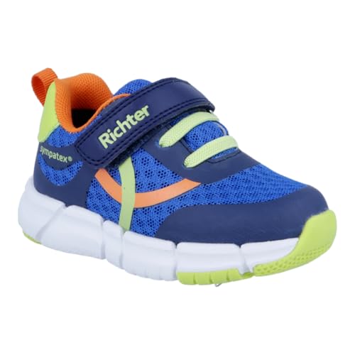 Richter Kinderschuhe Wallaby 2.0 Sneaker, Nautic/coba/oran/LIM, 27 EU