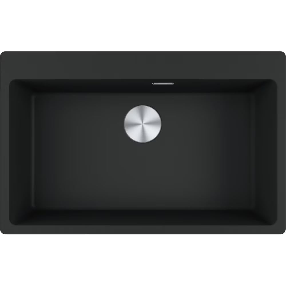 FRANKEKitchen Sink Made of Granite (Fragranite) with a Single Bowl Maris MRG 610-73 FTL - Black matt - 114.0661.798