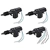 X AUTOHAUX 4 Doors Central Lock Locking System Keyless Entry Kit Only for 12V #3