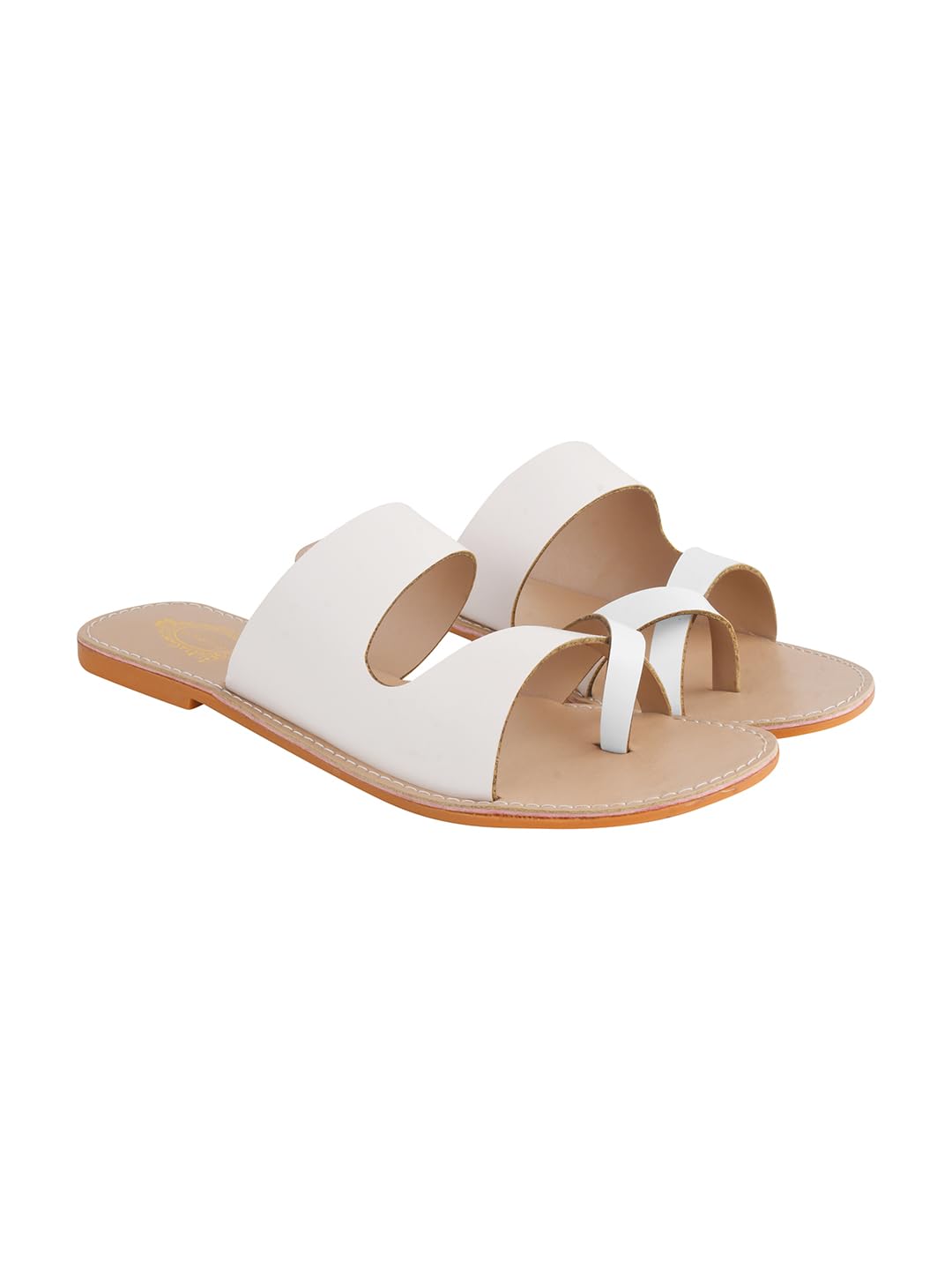 One Toe Flats for Women & Girls|Cushioned Footbed |Casual, Formal, Daily, Office & College Wear |Comfortable-image-37
