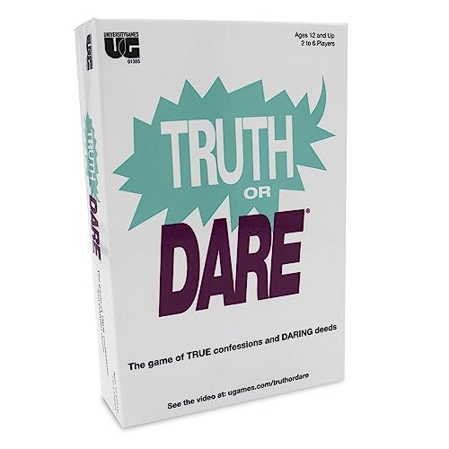 University Games | Truth or Dare Party Card Game, for