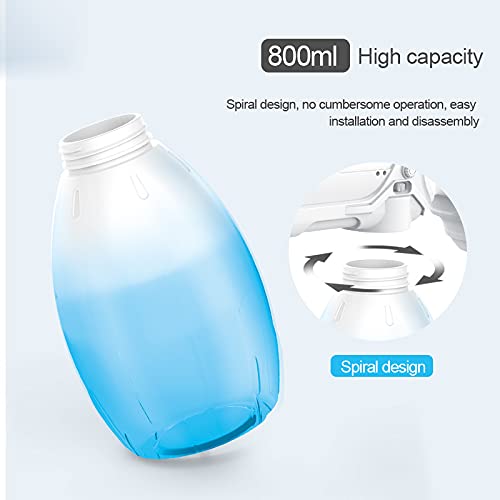 800Ml Ontsmettingsmiddel Mist Pistool Handheld Oplaadbare Nano Verstuiver Grote Capaciteit Elektrische Sproeier Mondstuk… - Image 7