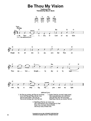 4-Chord Hymns for Guitar: Play 30 Hymns with Four Easy Chords: G-C-D-Em - Image 4