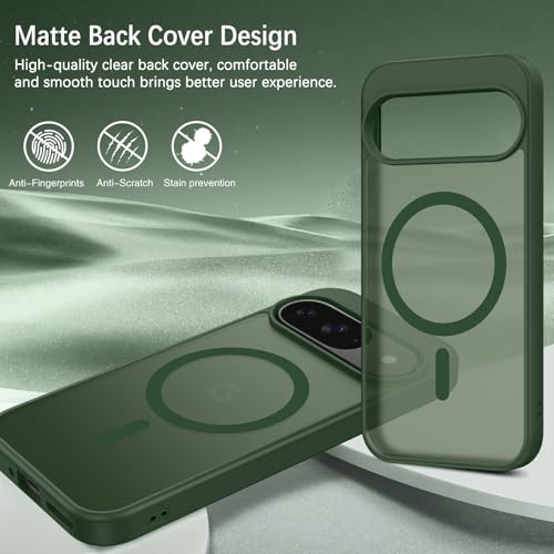 Coque magnétique Google Pixel 9 Pro protection antichoc dos mat - 2