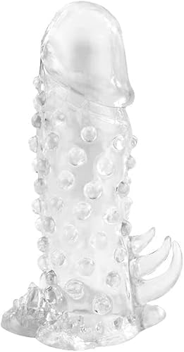 Capa Peniana Engrossa Pênis Texturizada Massageadora Mácio Brave Man Baile Tamanho Interno 11cm x 3c