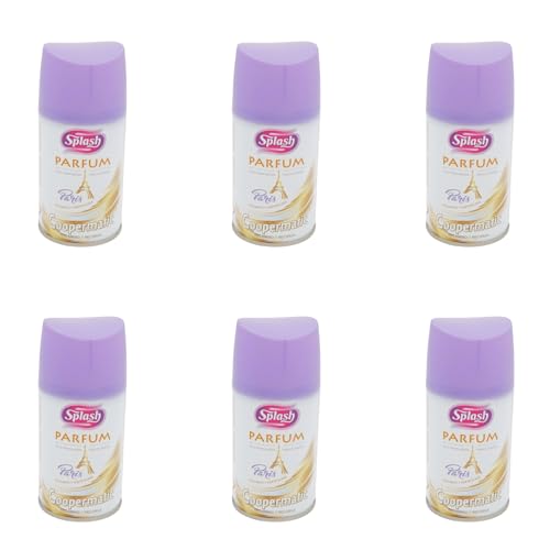 BricoLoco.com Spray Aromatizador Parfum 250 ml | Recambio Automático Compatible | Fragancia Fresca Paris con Rosa, Jazmín, Ylang-Ylang y Violeta | Ambientador Hogar Duradero (6)