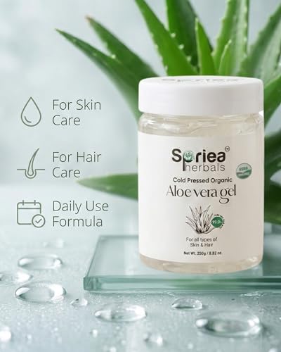 Image of organic cold pressed aloe vera gel 250 gm