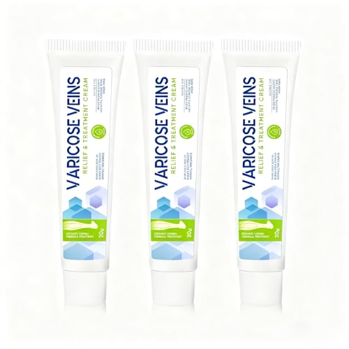Varicose Veins Treatment Cream for Legs, Effective Varicose Veins Cream to Treat Varicose & Spider Veins, Protect Vascular Health(20g)
