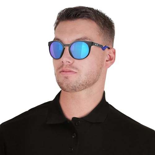 Image of Oakley Sunglasses for Men - OO9242 HSTN High-Bridge, Round Sunglasses PRIZM Lenses