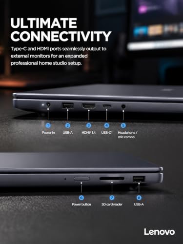 Lenovo 15 inch Touchscreen Laptop Ryzen 7 8840HS 16GB 512GB SSD Gray 2026 - image 9