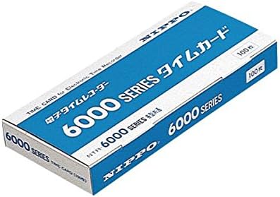 みは　8枚セット 業務用セット） NIPPO タイムカード 6000シリーズ用 1箱入 〔×3セット