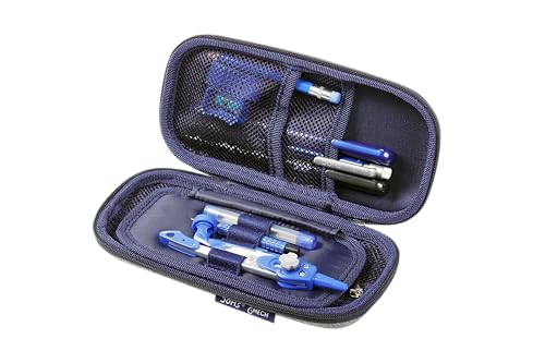 Image of DOMS E MECH GEOMETRY BOX AND DRAWING MATHEMATICAL INSTRUMENTS |12 INSTRUMENTS | TRENDY POUCH PACK