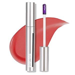 Peel Off Lip Stain – Long Lasting, Transfer Proof and Waterproof Tattoo Lip Tint, Matte Finish Lip Stain Peel Off, Infused with Vitamin E & Algin & Hydroxyacetophenone, #001 Rose Wood