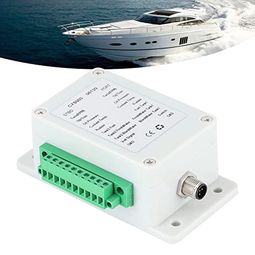 Convertitore NMEA2000 Box convertitore impermeabile Scatola Convertitore 9‑32 V Convertitore NMEA2000 per Barche Converti Sensore Singal in NMEA2000 IP67 Impermeabile per Yacht