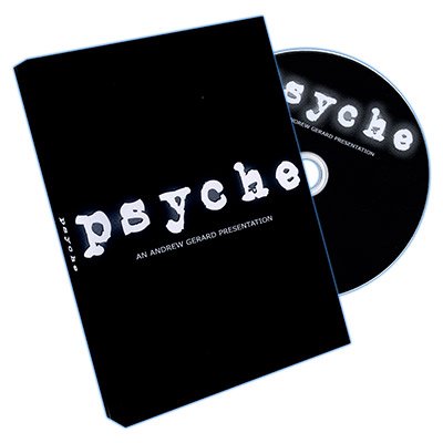 DVD de mentalisme Psyche Andrew Gerard pour apprendre les secrets de la manipulation