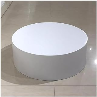 Rygcrud Round Display Pedestal Stand, Event Decor Display Plinth Stands, Clothing/Bridal Shop Platform Base Risers Pedestal for Mannequin/Shoe/Bags (Color : White, Size : 23.6x5.9in)