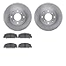 Dynamic Friction Company Front Brake Rotors with 5000 Advanced Brake Pads 6502-59109