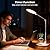 OldShark LED Desk Lamp for Home Office and Video Calls| Eye-Caring Dimmable Led Desk Light with Memory & Timer Func| 3 Color Temperature,10 Brightness Computer Light, Adjustable Flexible Swing Arm