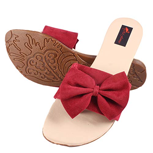 Image of Red Flamingo Womens And Girls flat sandal