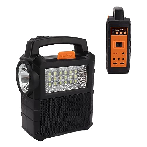 Topiky Portable Power Station with Solar Panel Kit, Outdoor Solar Generators Built in Flashlight, Solar Power Bank Camping Power Supply for Home Camping Emergency RV Outdoor - Image 9