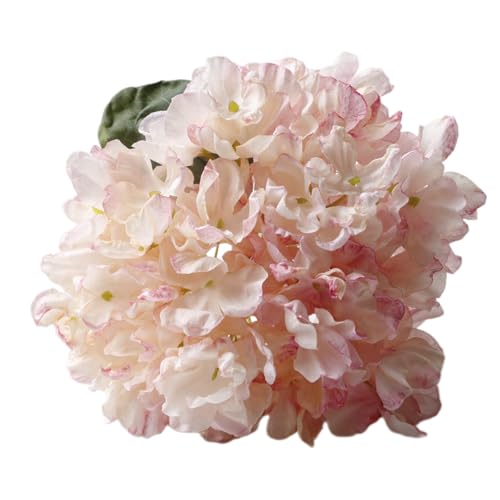 Flor de hortensias artificiales realistas de 13.7 pulgadas para floreros, arreglos florales de mesa de boda, centros de mesa, decoración del hogar, arreglos de hortensias