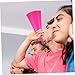 Homoyoyo 5pcs Cheer Megaphones for Sports Events Vibrant Colors Lightweight Noisemakers for Parties Outdoor Activities and School Functions