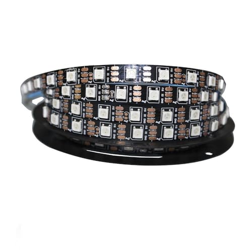 Tira de LED RGB WS2812B 16.4 pies 300 LEDs IP30 miniatura 1