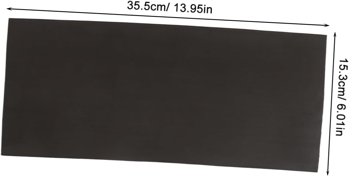 SEWACC Ink Absorbing Pad for Stamps Embossing Ink Pad DIY Stamping Mats High Elasticity Rubber Stamping Mat